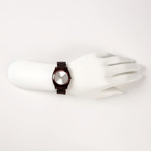 画像をギャラリービューアに読み込む, 【5年間物損保証】ニクソン 腕時計 レディース レッドブラウン Medium Time Teller Acetate NIXON NA1214200-00 【国内正規品】
