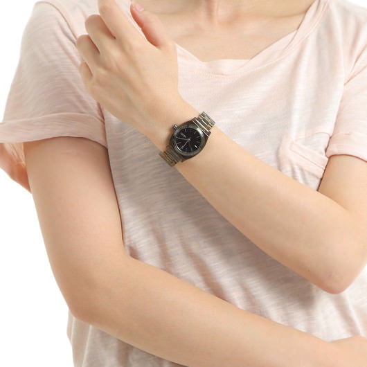 【5年間物損保証】ニクソン 腕時計 レディース オリーブ Medium Time Teller Acetate NIXON NA1214333-00 【国内正規品】