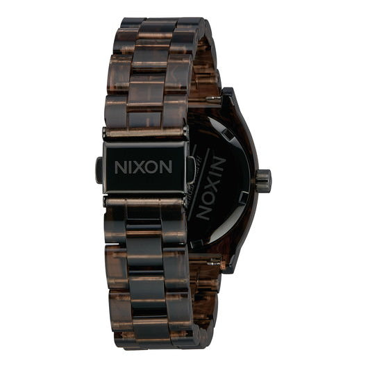 【5年間物損保証】ニクソン 腕時計 レディース ブラウン Medium Time Teller Acetate NIXON NA1214400-00 【国内正規品】
