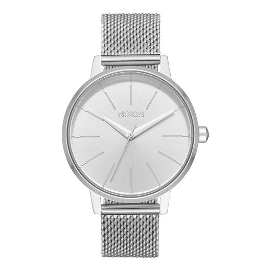 【5年間物損保証】ニクソン 腕時計 レディース シルバー Kensington Milanese NIXON NA12291920-00 【国内正規品】