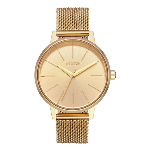 【5年間物損保証】ニクソン 腕時計 レディース ゴールド Kensington Milanese NIXON NA1229502-00 【国内正規品】