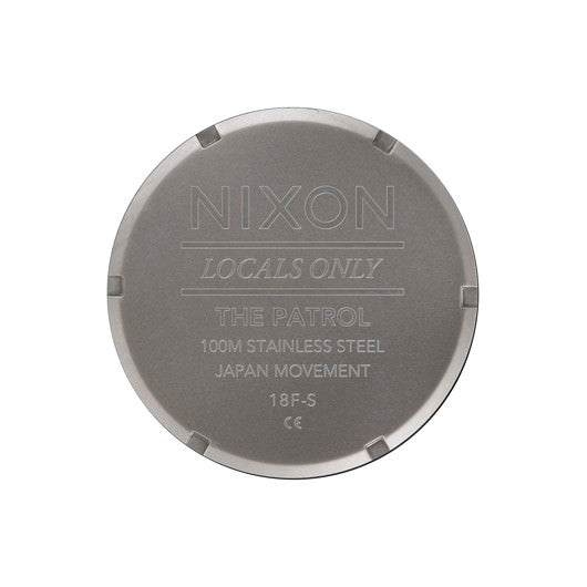 【5年間物損保証】ニクソン 腕時計 メンズ ダークスティール Patrol NIXON NA12423166-00 【国内正規品】