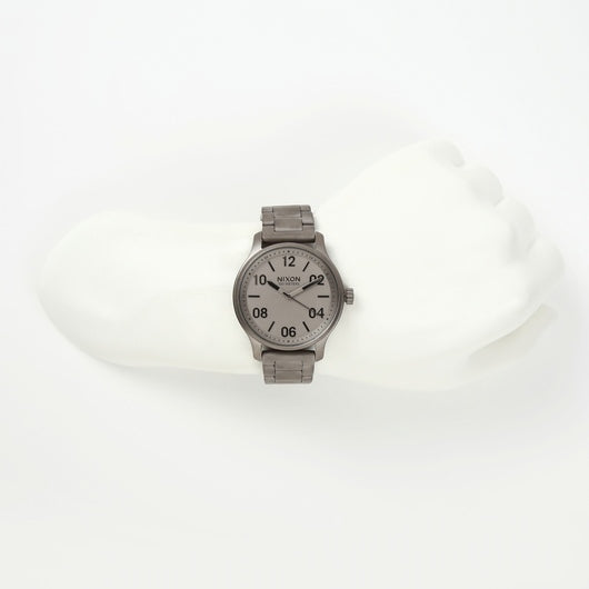 【5年間物損保証】ニクソン 腕時計 メンズ ダークスティール Patrol NIXON NA12423166-00 【国内正規品】