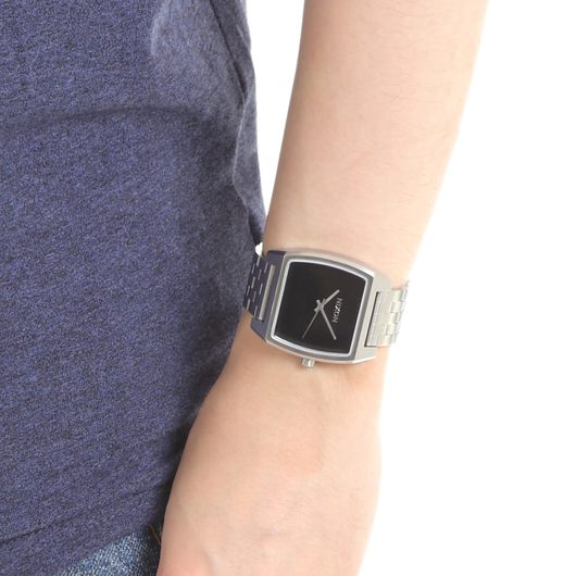 【5年間物損保証】ニクソン 腕時計 メンズ シルバー Time Tracker NIXON NA1245000-00 【国内正規品】