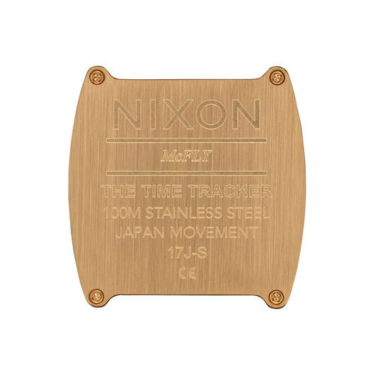 【5年間物損保証】ニクソン 腕時計 メンズ ゴールド Time Tracker NIXON NA1245502-00 【国内正規品】