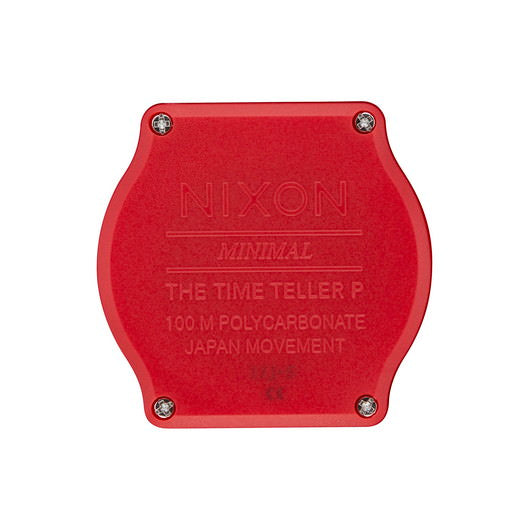 【5年間物損保証】ニクソン 腕時計 メンズ レッド Time Teller P Corp NIXON NA12483008-00 【国内正規品】