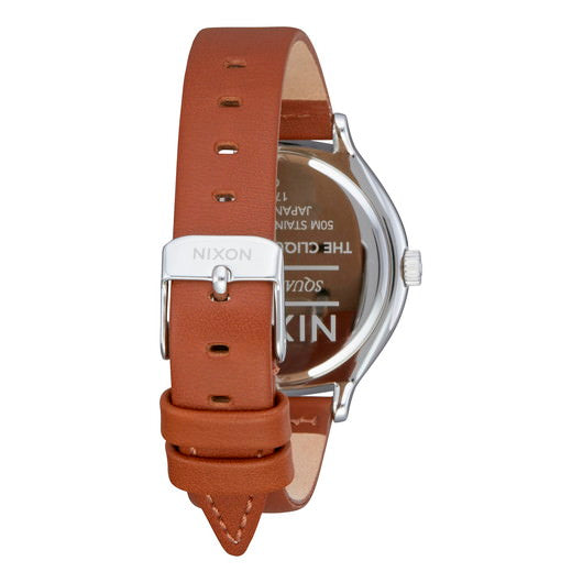 【5年間物損保証】ニクソン 腕時計 レディース ブラウン Clique Leather NIXON NA12501113-00 【国内正規品】