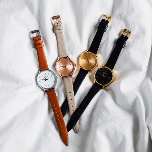 【5年間物損保証】ニクソン 腕時計 レディース ブラウン Clique Leather NIXON NA12501113-00 【国内正規品】