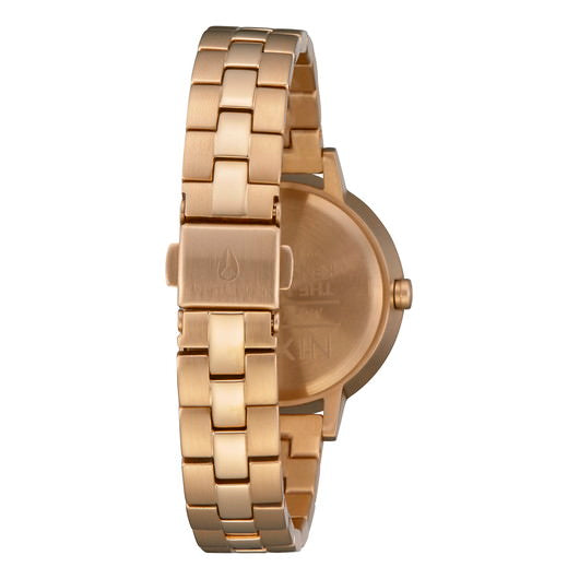 【5年間物損保証】ニクソン 腕時計 レディース ゴールド Medium Kensington NIXON NA1260502-00 【国内正規品】