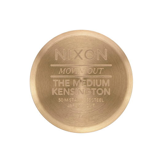 【5年間物損保証】ニクソン 腕時計 レディース ゴールド Medium Kensington NIXON NA1260502-00 【国内正規品】