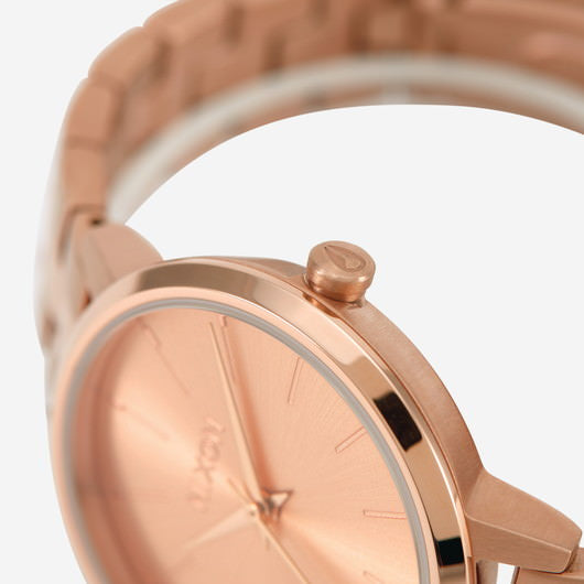 【5年間物損保証】ニクソン 腕時計 レディース ロズゴールド Medium Kensington NIXON NA1260897-00 【国内正規品】