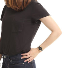 画像をギャラリービューアに読み込む, 【5年間物損保証】ニクソン 腕時計 レディース ブラック Medium Kensington Leather NIXON NA1261513-00 【国内正規品】
