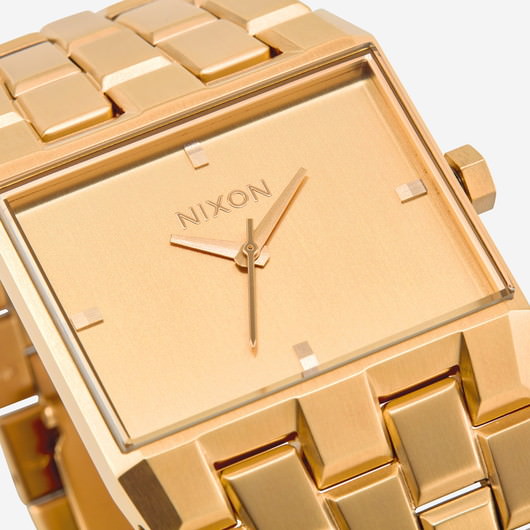 【5年間物損保証】ニクソン 腕時計 メンズ ゴールド Ticket II NIXON NA1262502-00 【国内正規品】