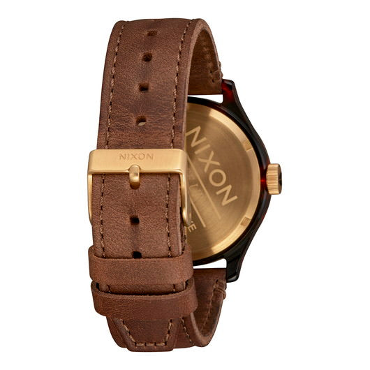 【5年間物損保証】ニクソン 腕時計 メンズ ブラウン Sentry Luxe NIXON NA12633167-00 【国内正規品】