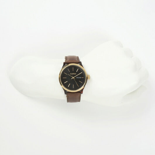 【5年間物損保証】ニクソン 腕時計 メンズ ブラウン Sentry Luxe NIXON NA12633167-00 【国内正規品】