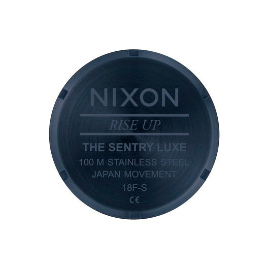 【5年間物損保証】ニクソン 腕時計 メンズ ブラック Sentry Luxe NIXON NA12633168-00 【国内正規品】