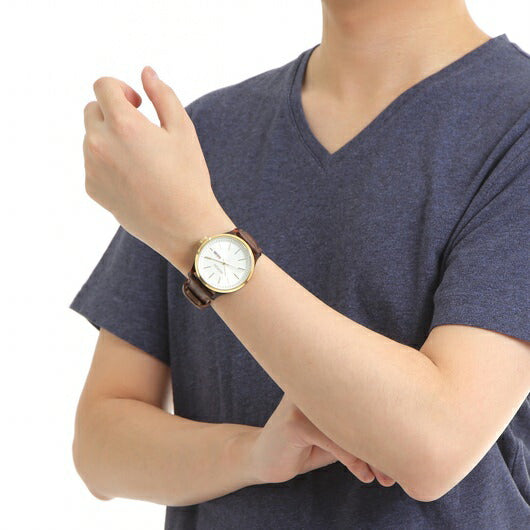 【5年間物損保証】ニクソン 腕時計 メンズ ブラウン Sentry Luxe NIXON NA12633169-00 【国内正規品】