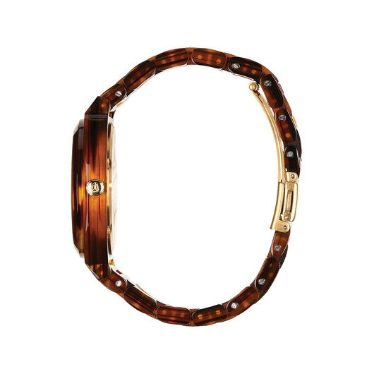 【5年間物損保証】ニクソン 腕時計 レディース モラセス Time Teller Acetate NIXON NA3271424-00 【国内正規品】