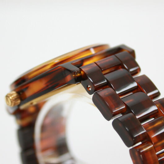 【5年間物損保証】ニクソン 腕時計 レディース モラセス Time Teller Acetate NIXON NA3271424-00 【国内正規品】