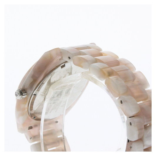 【5年間物損保証】ニクソン 腕時計 レディース ホワイト Time Teller Acetate NIXON NA3272944-00 【国内正規品】