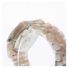 画像をギャラリービューアに読み込む, 【5年間物損保証】ニクソン 腕時計 レディース ホワイト Time Teller Acetate NIXON NA3272944-00 【国内正規品】
