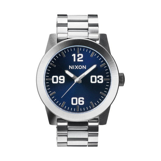 【5年間物損保証】ニクソン 腕時計 メンズ シルバー Corporal SS NIXON NA3461258-00 【国内正規品】