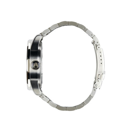 【5年間物損保証】ニクソン 腕時計 メンズ シルバー Sentry SS NIXON NA3561258-00 【国内正規品】