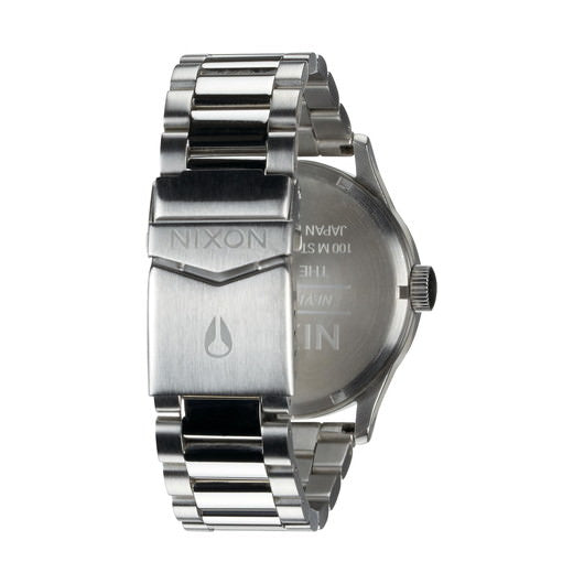 【5年間物損保証】ニクソン 腕時計 メンズ シルバー Sentry SS NIXON NA3561258-00 【国内正規品】