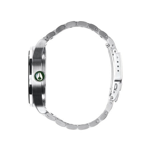 【5年間物損保証】ニクソン 腕時計 メンズ シルバー Sentry SS NIXON NA3561696-00 【国内正規品】