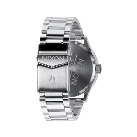 【5年間物損保証】ニクソン 腕時計 メンズ シルバー Sentry SS NIXON NA3561696-00 【国内正規品】
