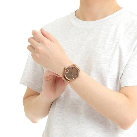 【5年間物損保証】ニクソン 腕時計 メンズ マットコッパー Sentry SS NIXON NA3563165-00 【国内正規品】