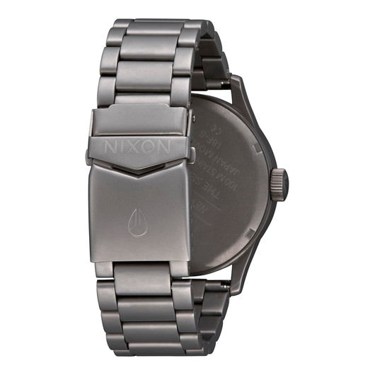 【5年間物損保証】ニクソン 腕時計 メンズ ダークスティール Sentry SS NIXON NA3563166-00 【国内正規品】