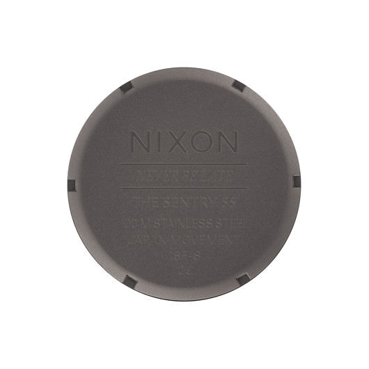 【5年間物損保証】ニクソン 腕時計 メンズ ダークスティール Sentry SS NIXON NA3563166-00 【国内正規品】