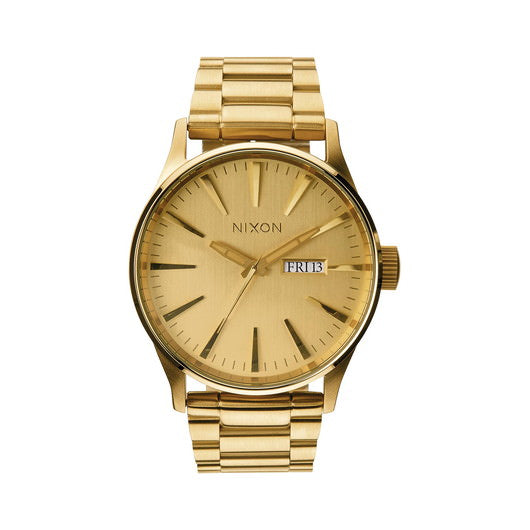 【5年間物損保証】ニクソン 腕時計 メンズ ゴールド Sentry SS NIXON NA356502-00 【国内正規品】
