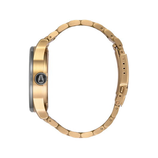 【5年間物損保証】ニクソン 腕時計 メンズ ガンメタル/ゴールド Sentry SS NIXON NA356595-00 【国内正規品】