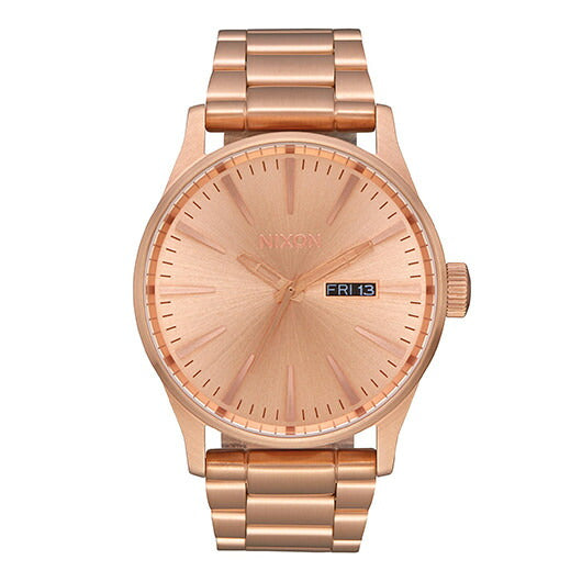 【5年間物損保証】ニクソン 腕時計 メンズ ローズゴールド Sentry SS NIXON NA356897-00 【国内正規品】