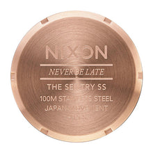 画像をギャラリービューアに読み込む, 【5年間物損保証】ニクソン 腕時計 メンズ ローズゴールド Sentry SS NIXON NA356897-00 【国内正規品】

