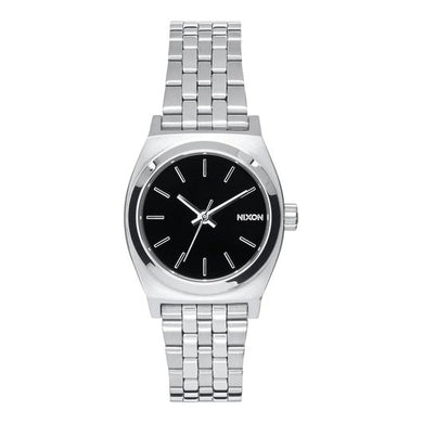 【5年間物損保証】ニクソン 腕時計 レディース シルバー Small Time Teller NIXON NA399000-00 【国内正規品】