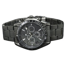 画像をギャラリービューアに読み込む, サルバトーレマーラ 腕時計 メンズ ブラック Salvatore marra SM15116-BKBKSV 【国内正規品】
