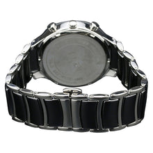 画像をギャラリービューアに読み込む, サルバトーレマーラ 腕時計 メンズ シルバー、ブラック Salvatore marra SM17121-SSBK 【国内正規品】
