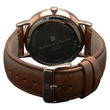 画像をギャラリービューアに読み込む, サルバトーレマーラ 腕時計 メンズ ブラウン Salvatore marra SM18103-PGSV 【国内正規品】
