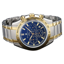 画像をギャラリービューアに読み込む, サルバトーレマーラ 腕時計 メンズ シルバー、ゴールド Salvatore marra SM18106-SSBLGD 【国内正規品】
