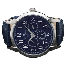 画像をギャラリービューアに読み込む, サルバトーレマーラ 腕時計 メンズ ブルー Salvatore marra SM18107-SSBL 【国内正規品】

