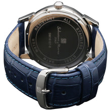 画像をギャラリービューアに読み込む, サルバトーレマーラ 腕時計 メンズ ブルー Salvatore marra SM18107-SSBL 【国内正規品】
